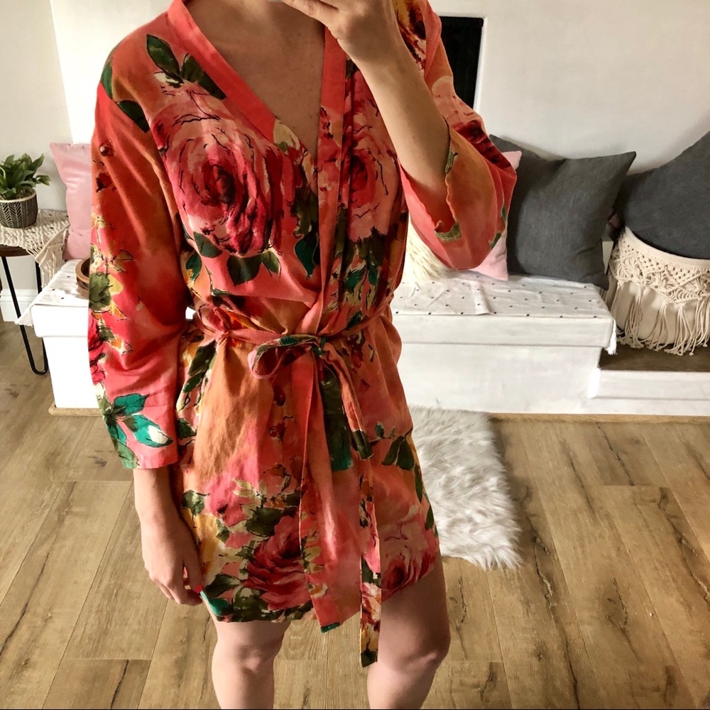 Floral Robe
